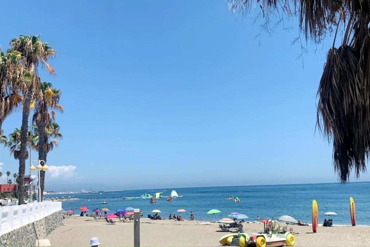 Precioso Estudio Frente Al Mar Con Piscina ベナルマデナ エクステリア 写真